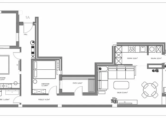 Yellow Sail Medano 2 Dormtiorios Con Parking 아파트